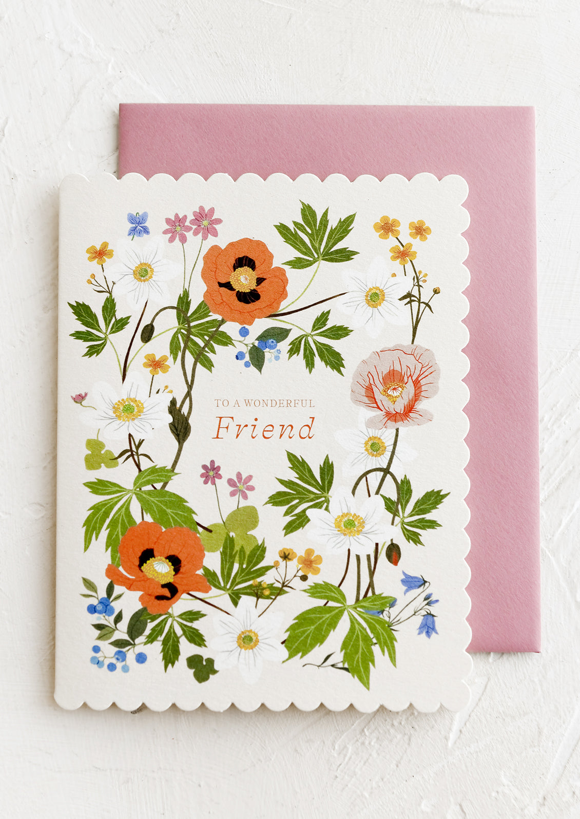 To A Wonderful Friend Card
