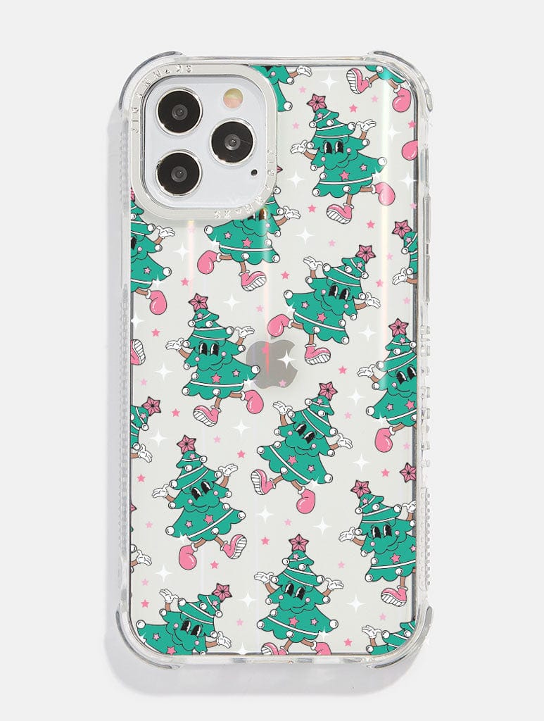 Tree Mascot Repeat Shock iPhone Case