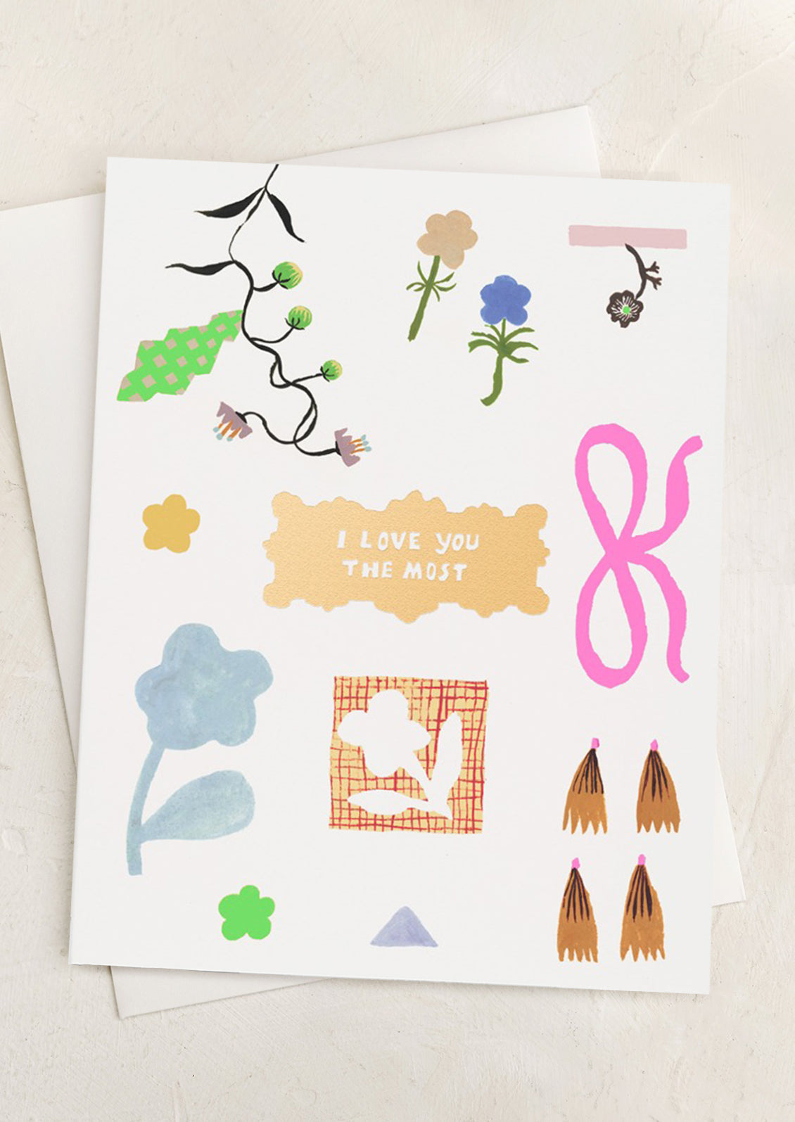 Trinkets I Love You The Most Card