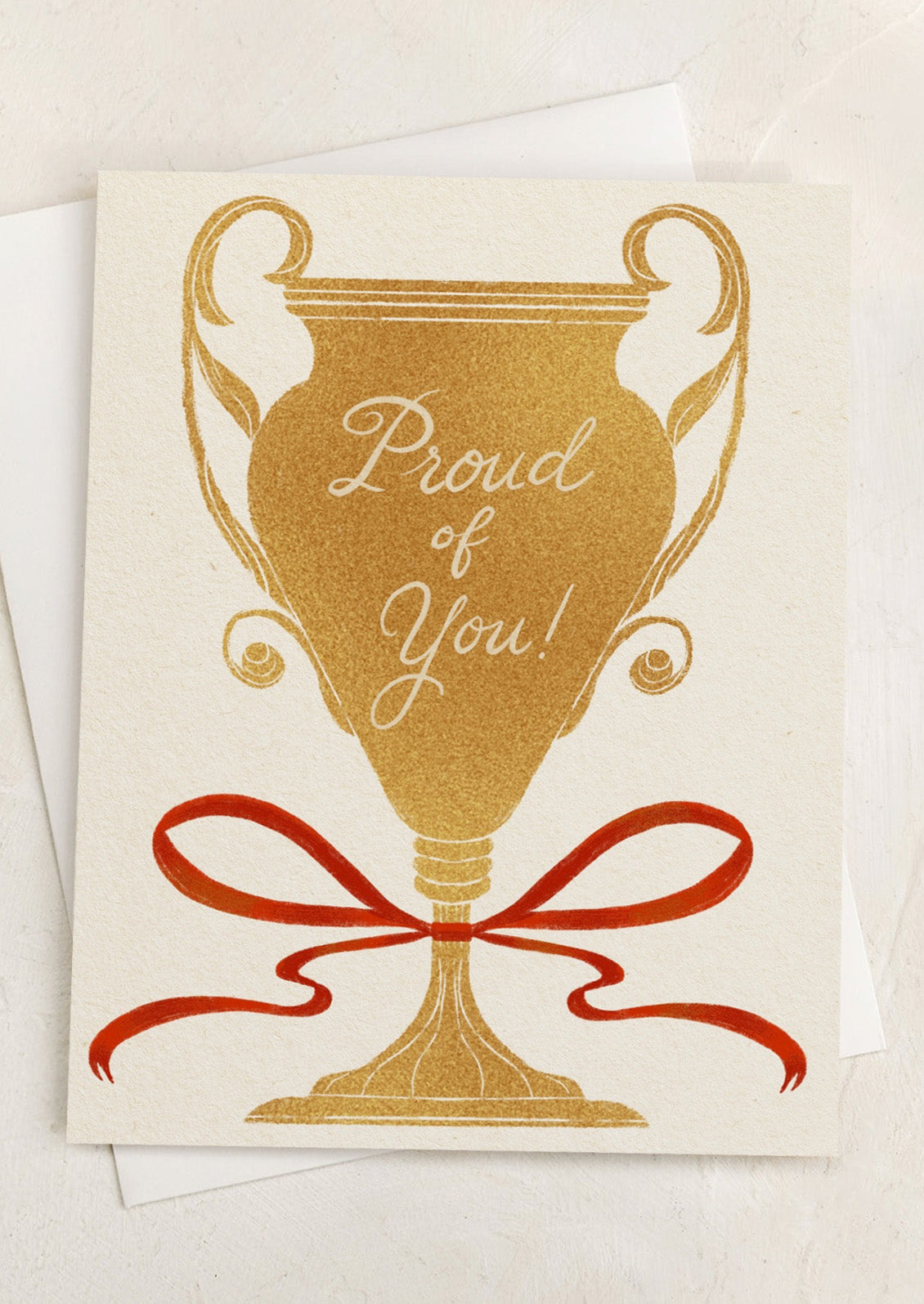 Trophy Proud Of You Card