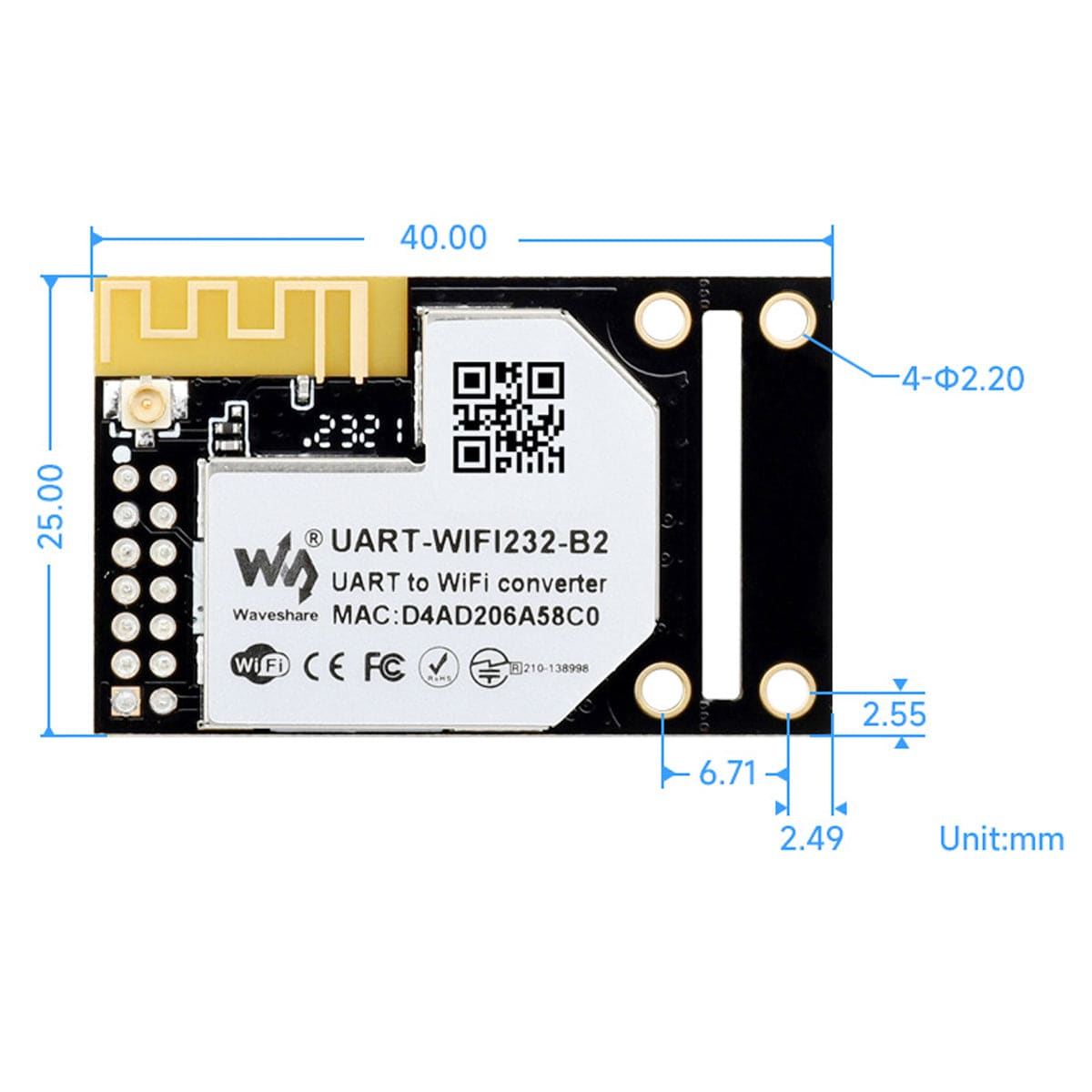 UART To WiFi And Ethernet Module (Modbus/MQTT Gateway)
