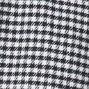 Unique Vintage Black & White Houndstooth High Waist Vivien Swing Skirt