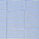 Unique Vintage Navy Blue & White Stripe Print Hair Scarf