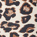 Unique Vintage Plus Size 1950s Leopard Monroe Halter Swim Top