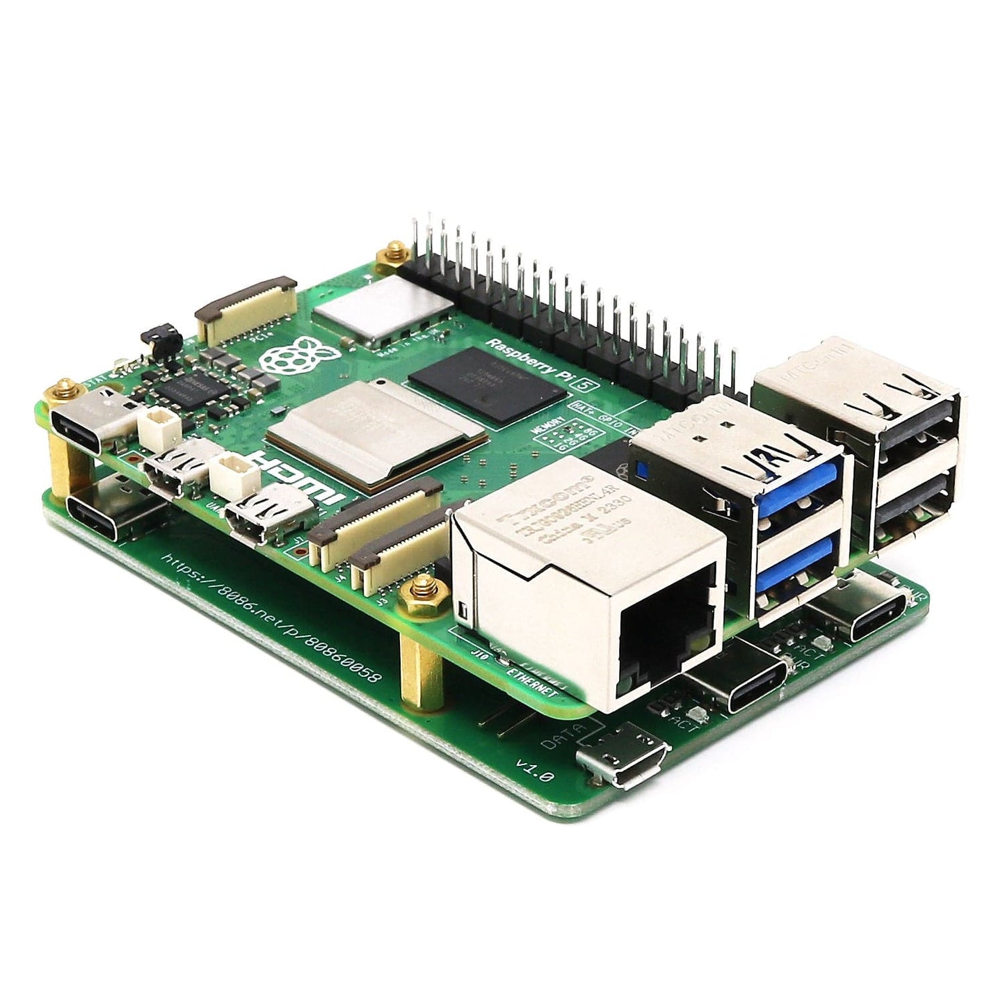 USB-C Dual Supply Splitter (5V)