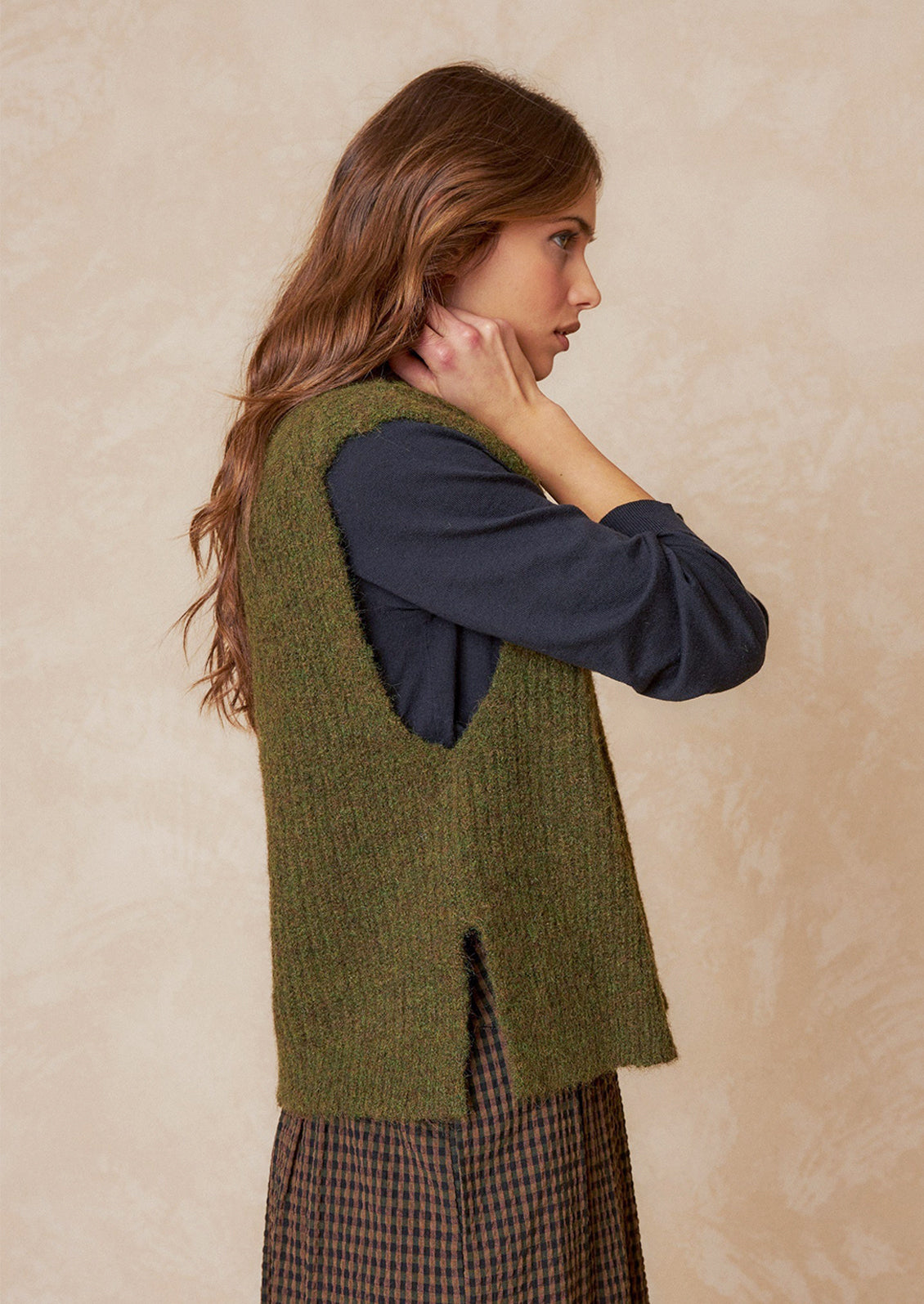Lidey Turtleneck Sweater Vest