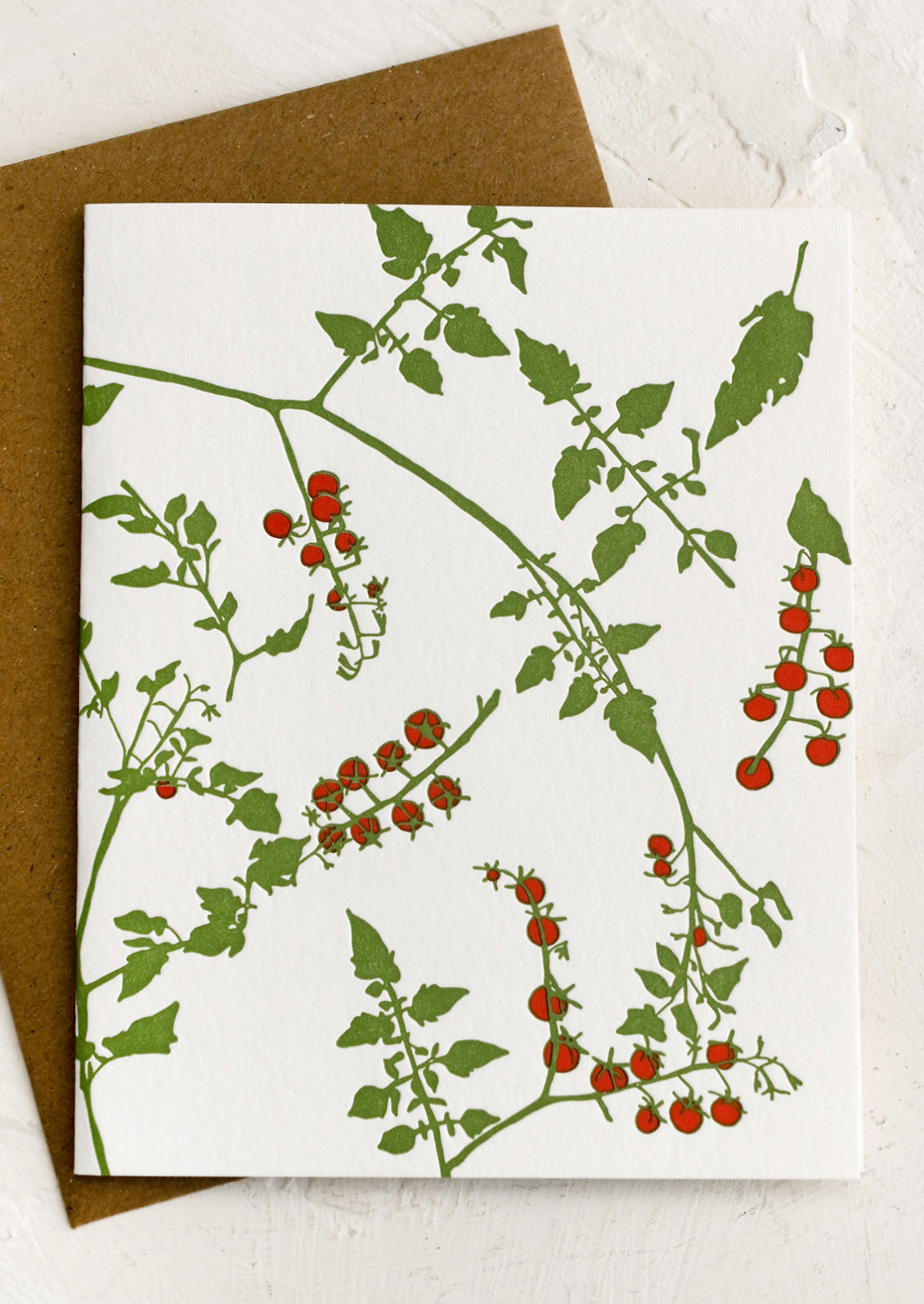 Vine Tomatoes Blank Card