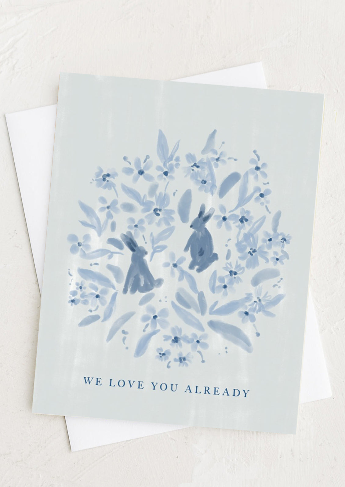 We Love You Already Baby Card