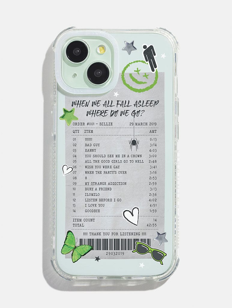 When We Fall Asleep Where Do We Go Shock iPhone Case