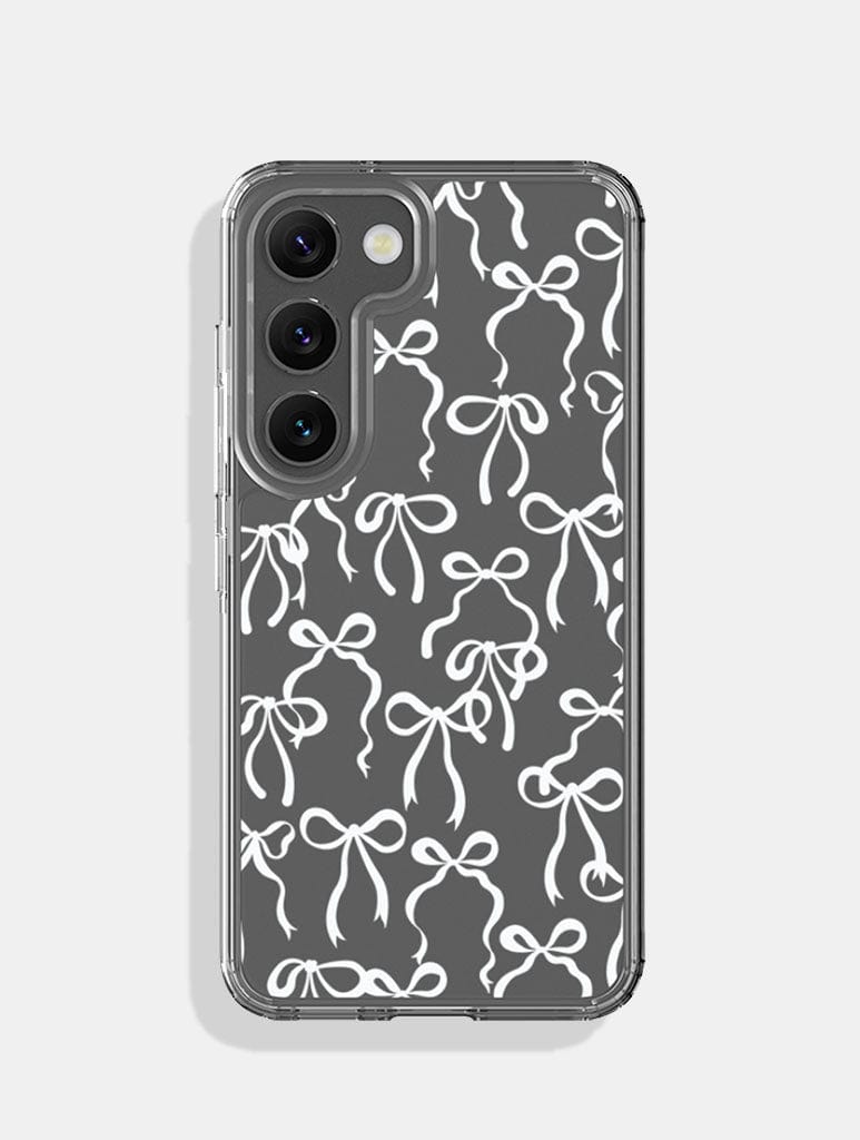 White Bows Android Case