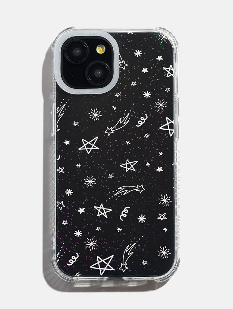 White Celestial Shock iPhone Case