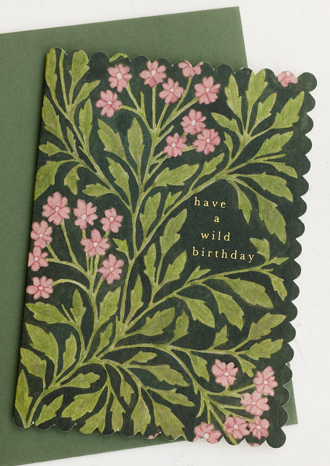 Wild Flora Birthday Card