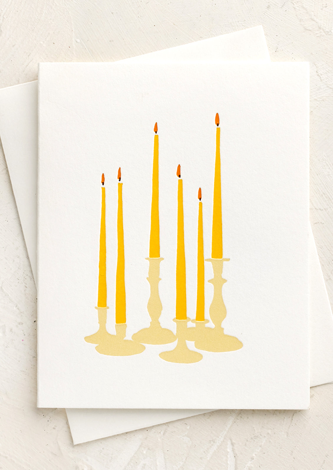 Winter Candlelight Card