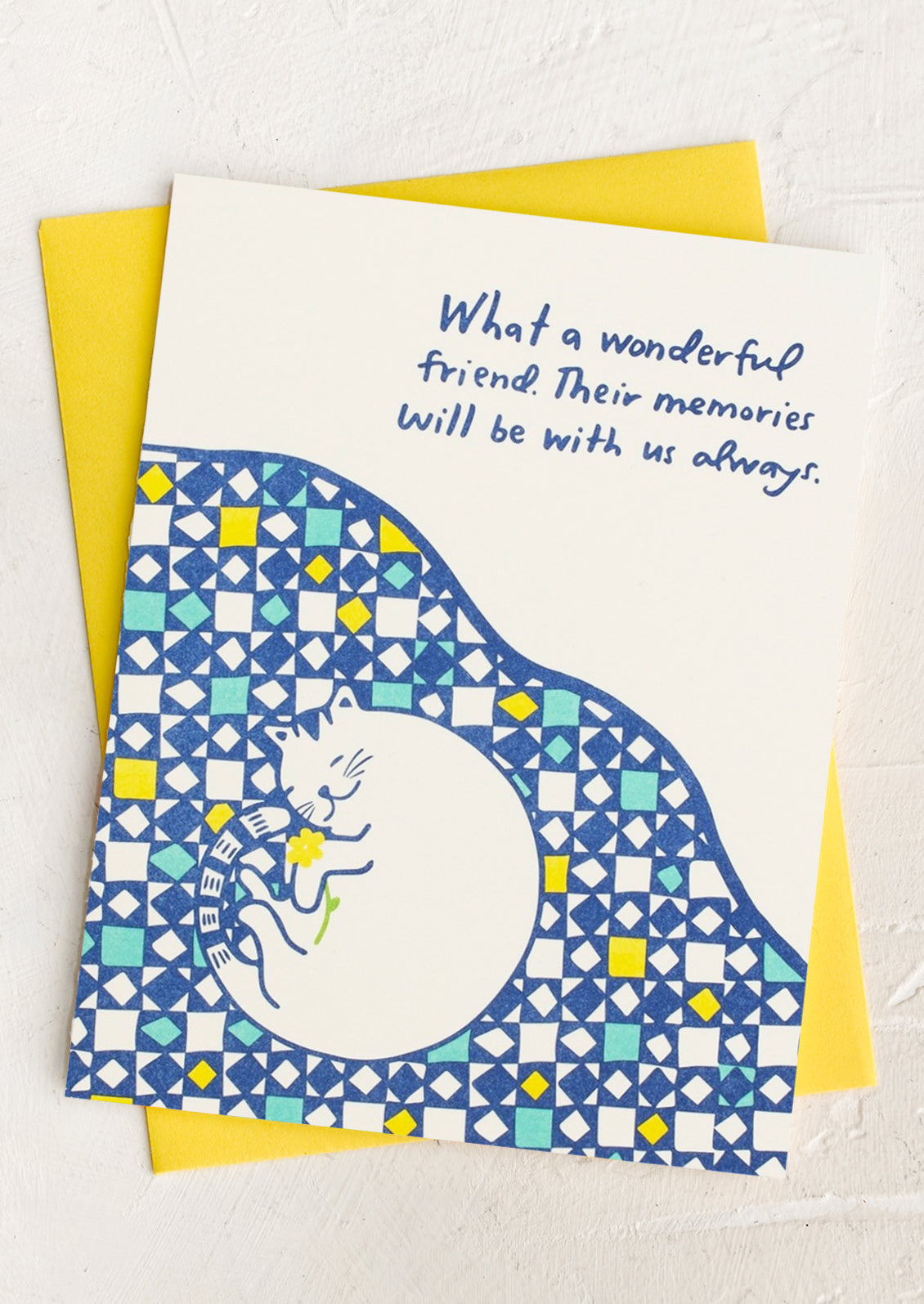 Pet Friend Memories Card
