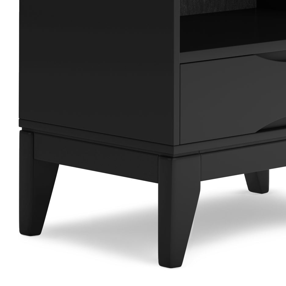 Enlighten Bookcase with 4 Shelves and Drawer
