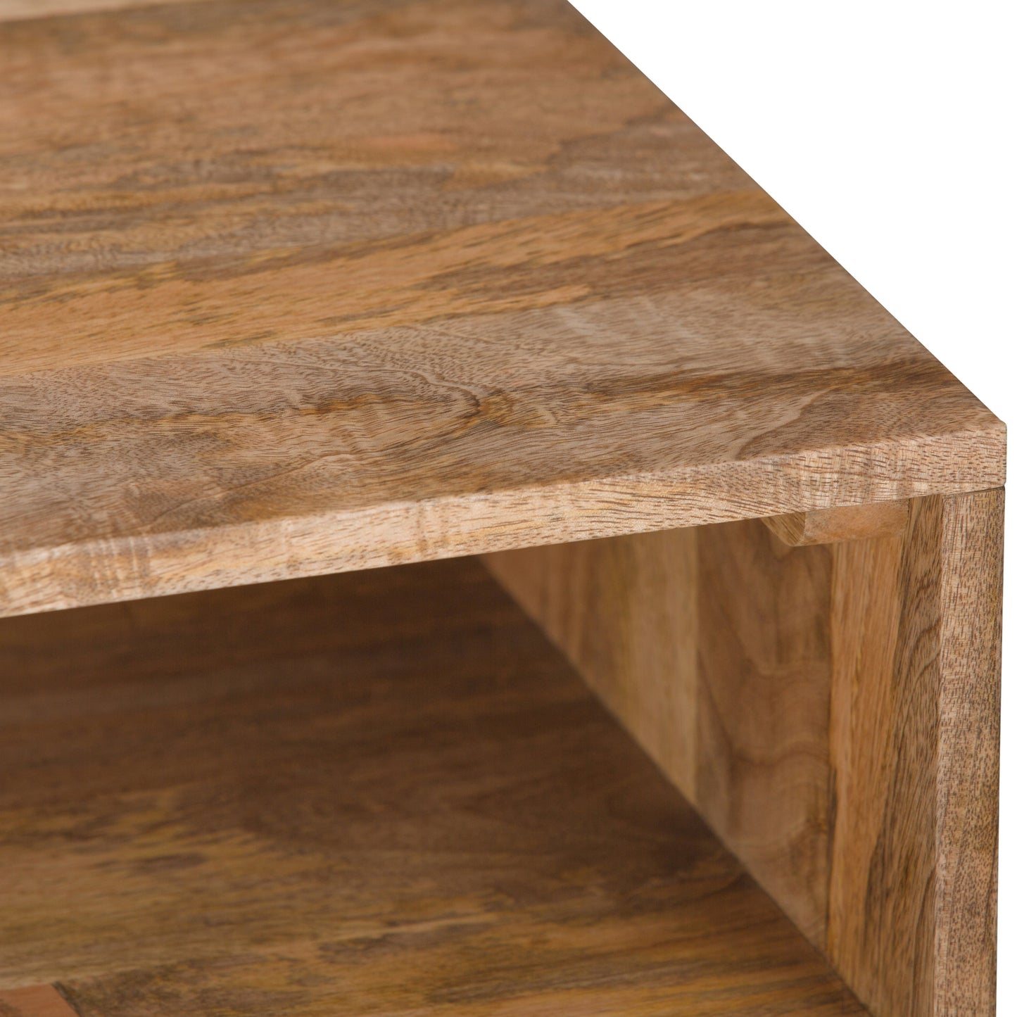 Console Sofa Table with 2 Open Compartments and Hairpin Legs