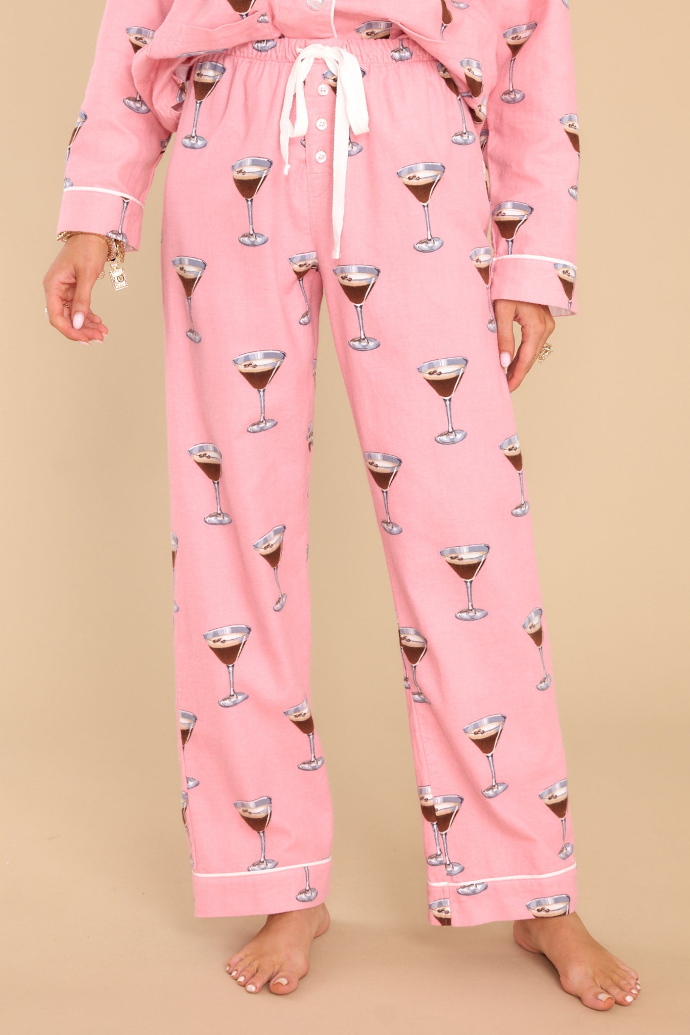 Flannels Vintage Pink PJ Pants