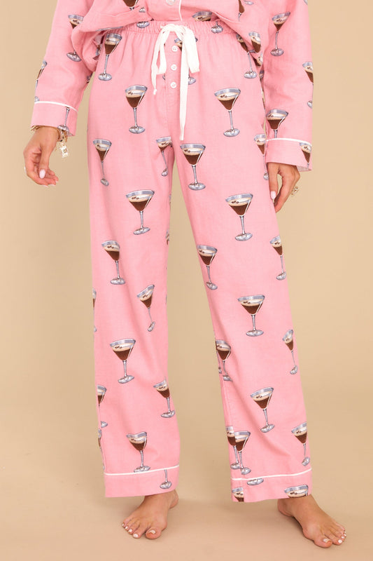 Flannels Vintage Pink PJ Pants