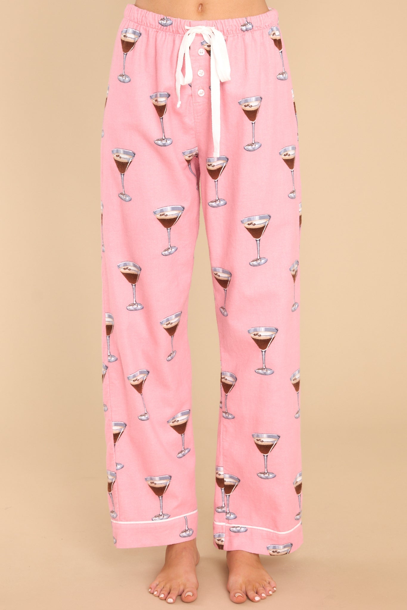 Flannels Vintage Pink PJ Pants