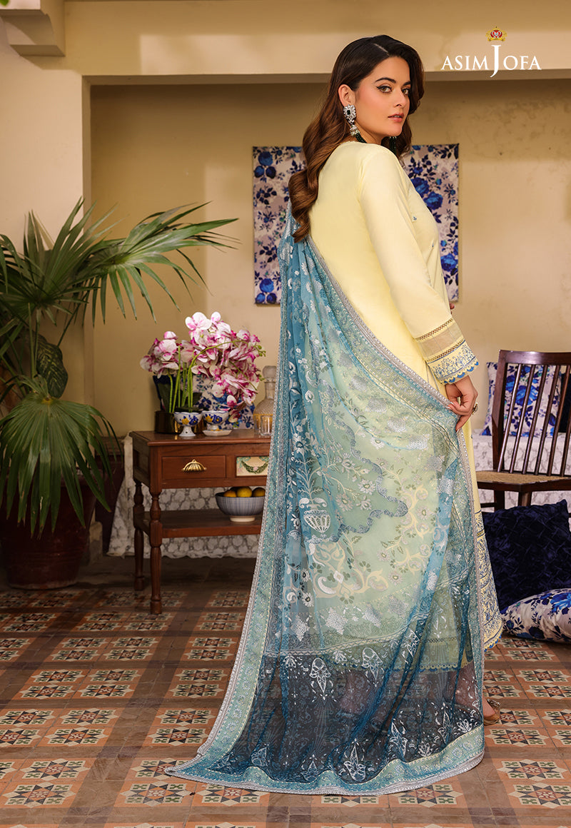 AJZB-17 EMBROIDERED CAMBRIC 3 PCS
