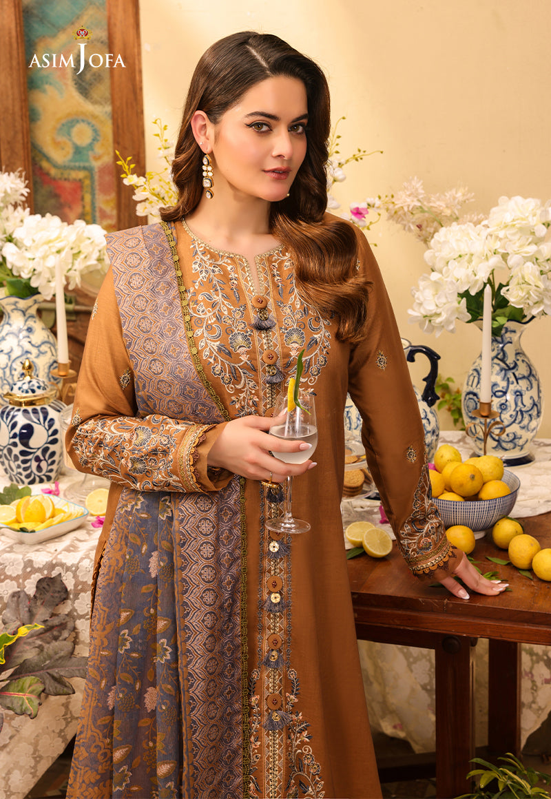 AJZB-05 EMBROIDERED CAMBRIC 3 PCS
