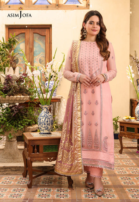 AJZB-03 EMBROIDERED CHIFFON 3 PCS