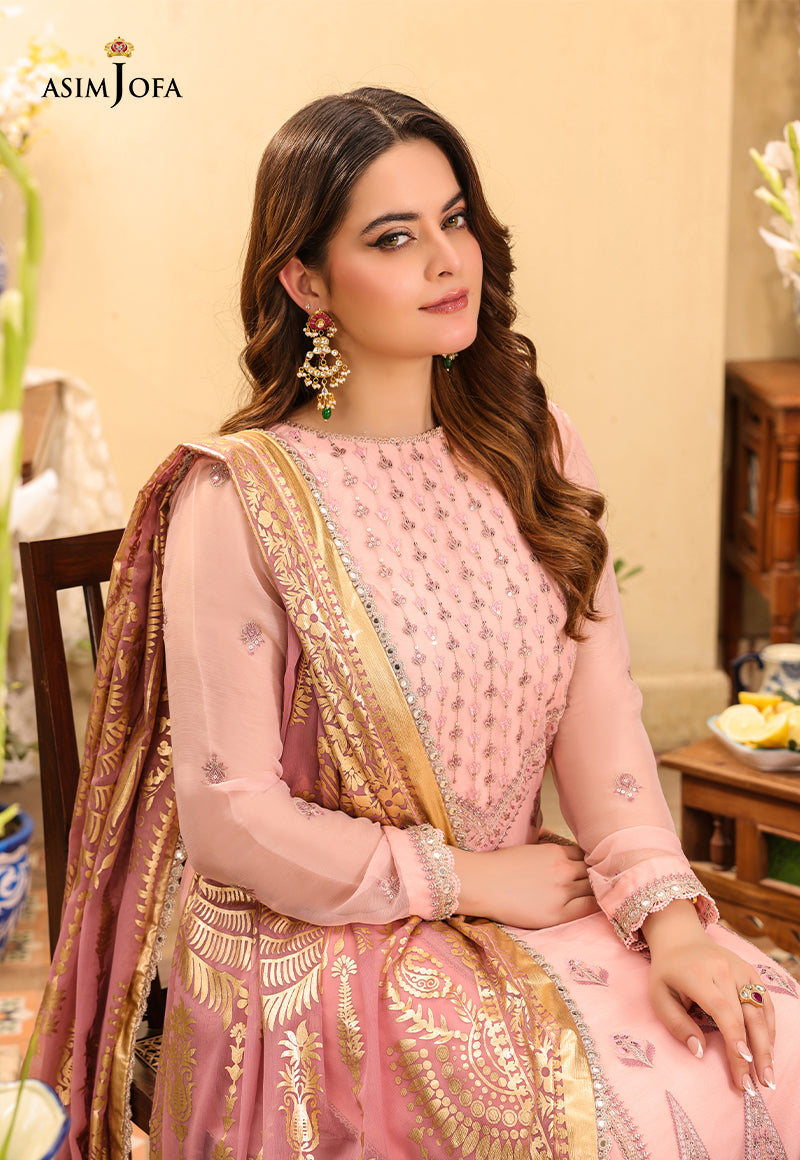 AJZB-03 EMBROIDERED CHIFFON 3 PCS