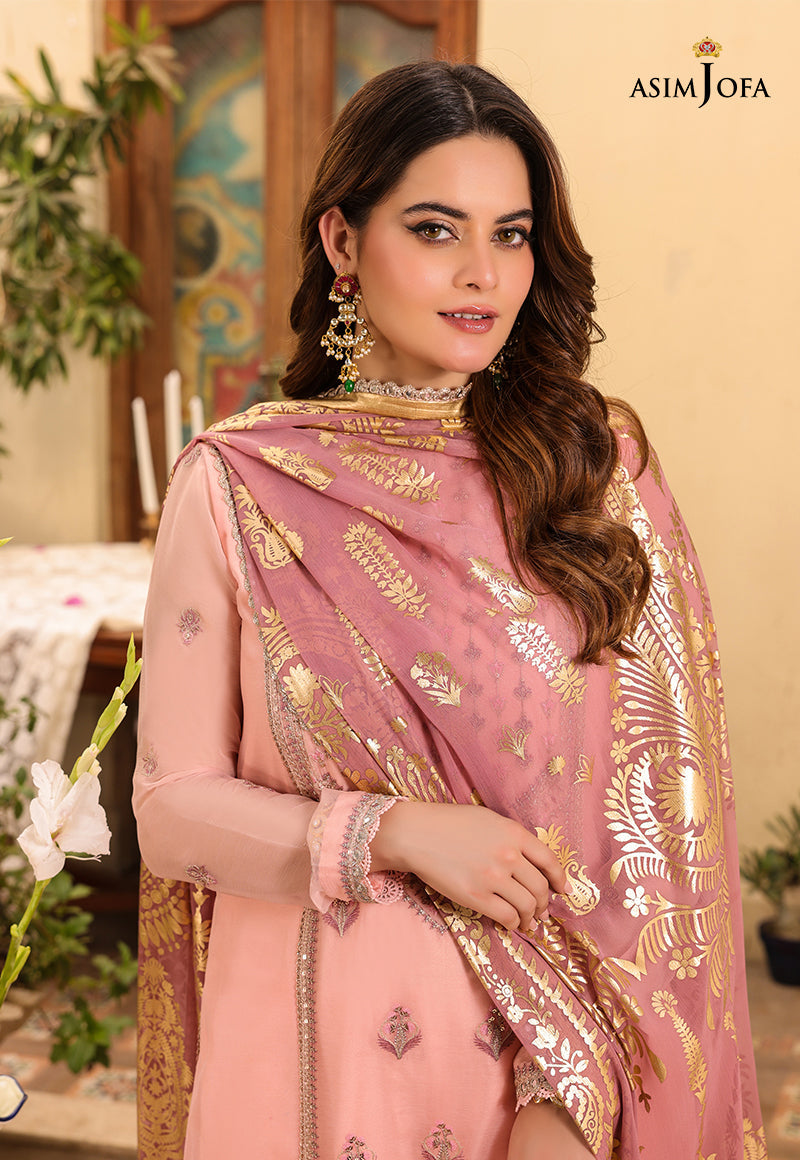 AJZB-03 EMBROIDERED CHIFFON 3 PCS