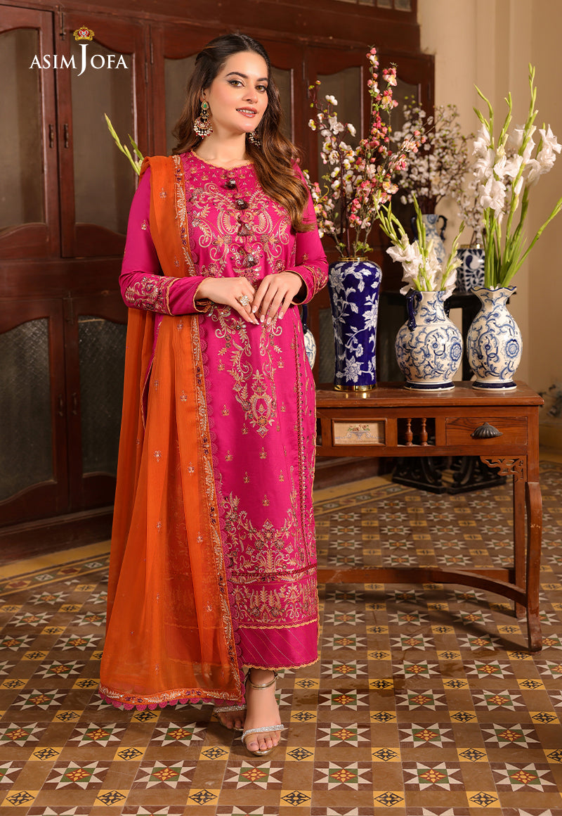 AJZB-15 EMBROIDERED CAMBRIC 3 PCS
