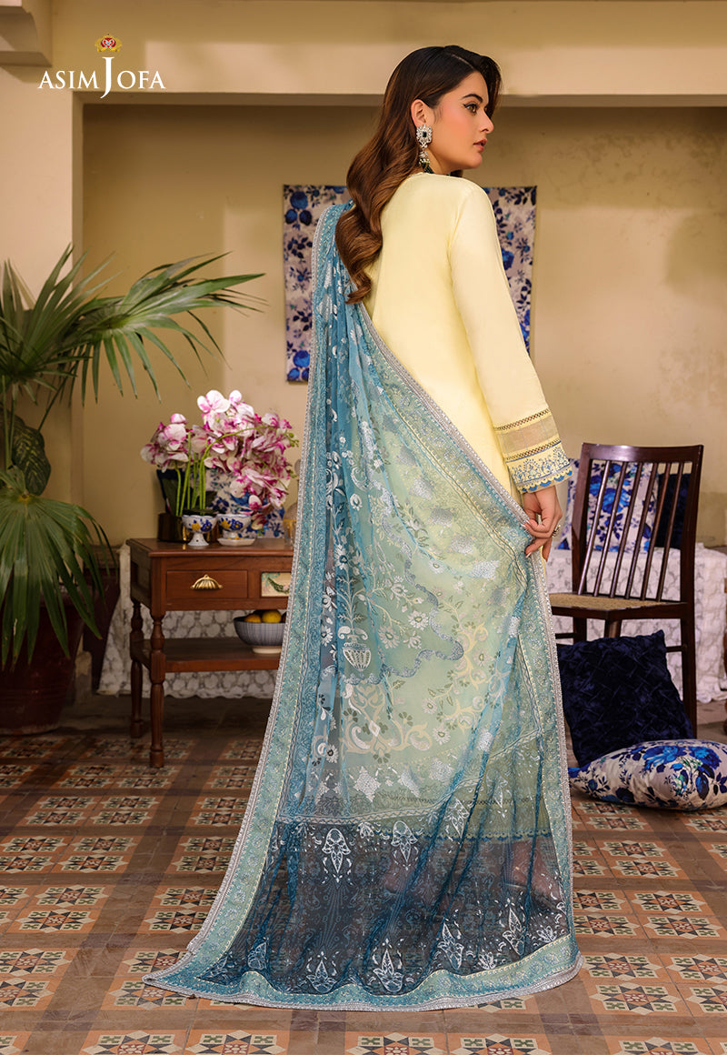 AJZB-17 EMBROIDERED CAMBRIC 3 PCS