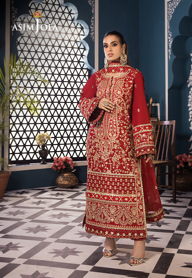 AJFIP-10 EMBROIDERED LAWN 3 PCS