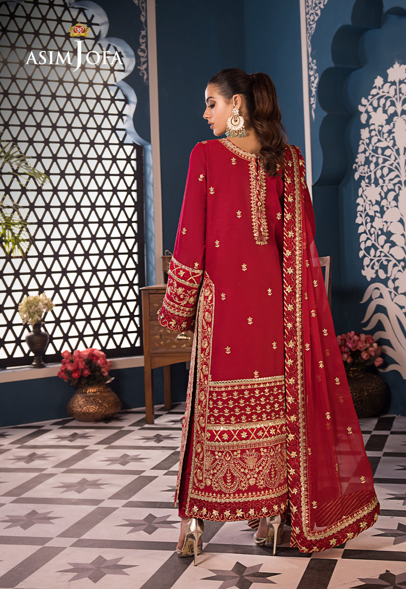 AJFIP-10 EMBROIDERED LAWN 3 PCS