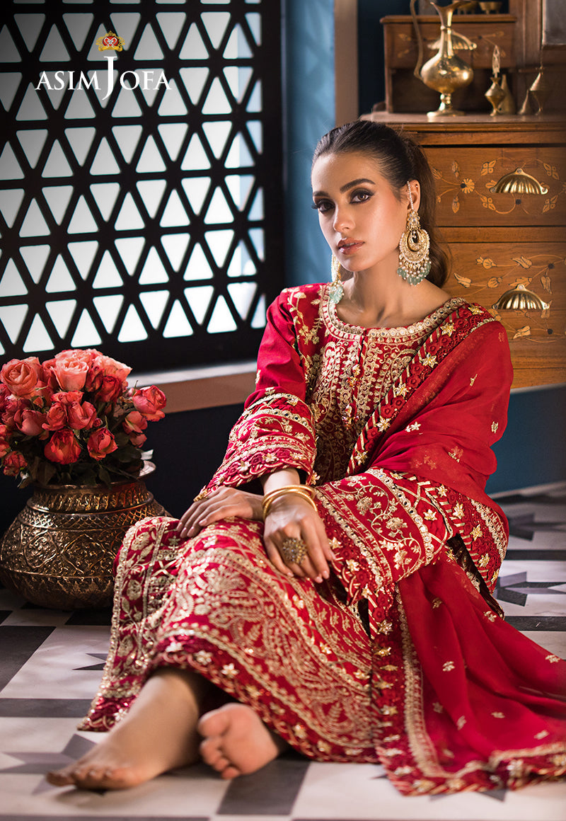 AJFIP-10 EMBROIDERED LAWN 3 PCS