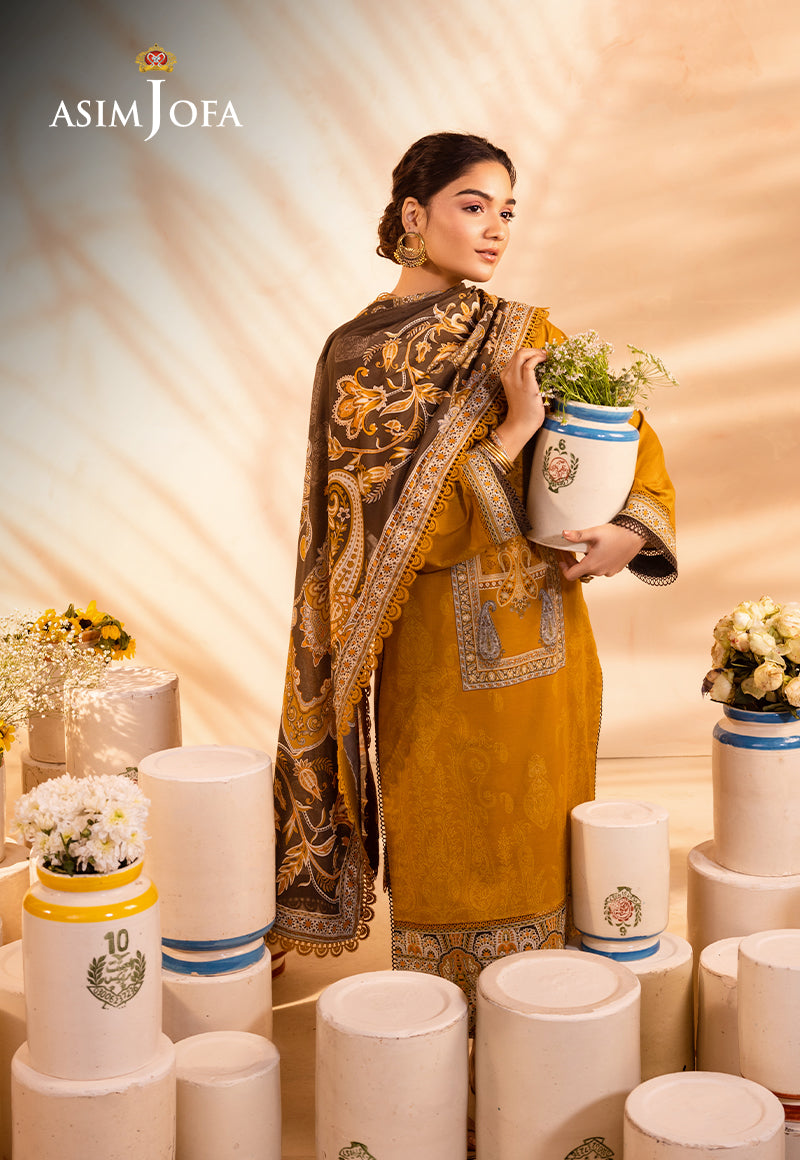 AJUB-06 PRINTED LAWN 3 PCS