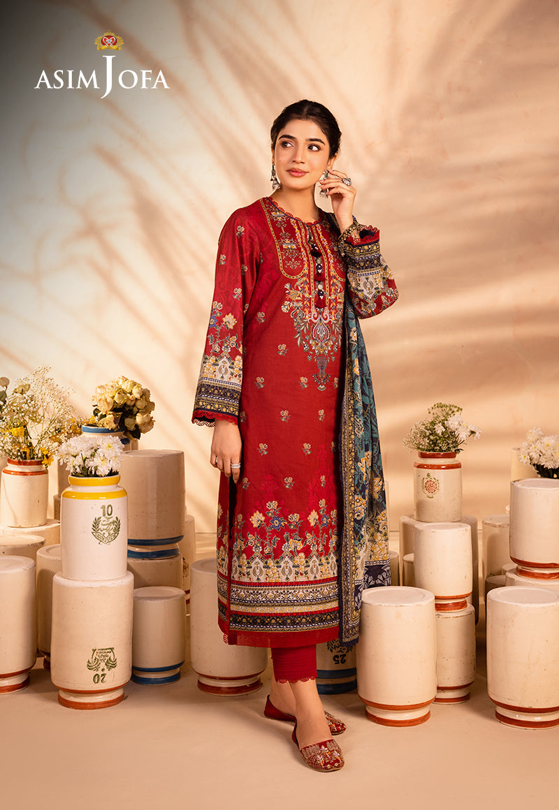 AJUB-02 PRINTED LAWN 3 PCS