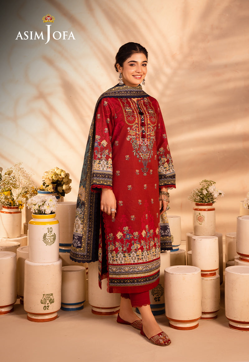 AJUB-02 PRINTED LAWN 3 PCS