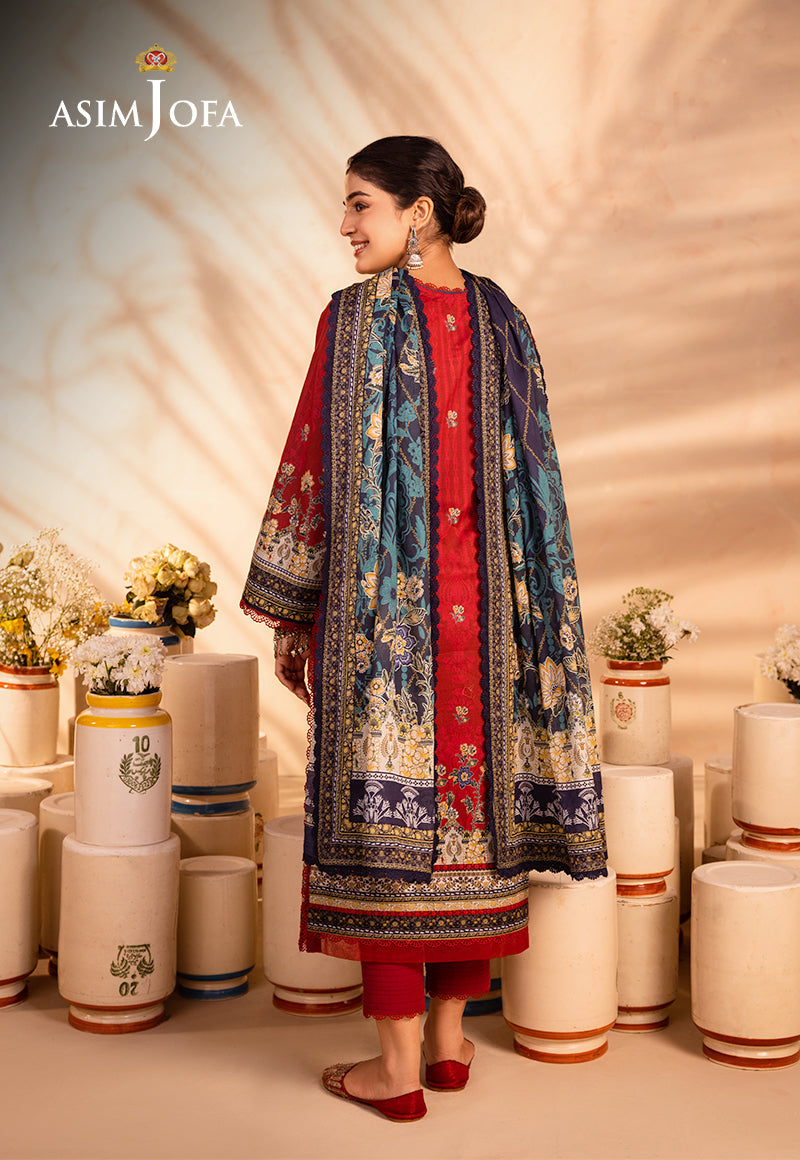 AJUB-02 PRINTED LAWN 3 PCS