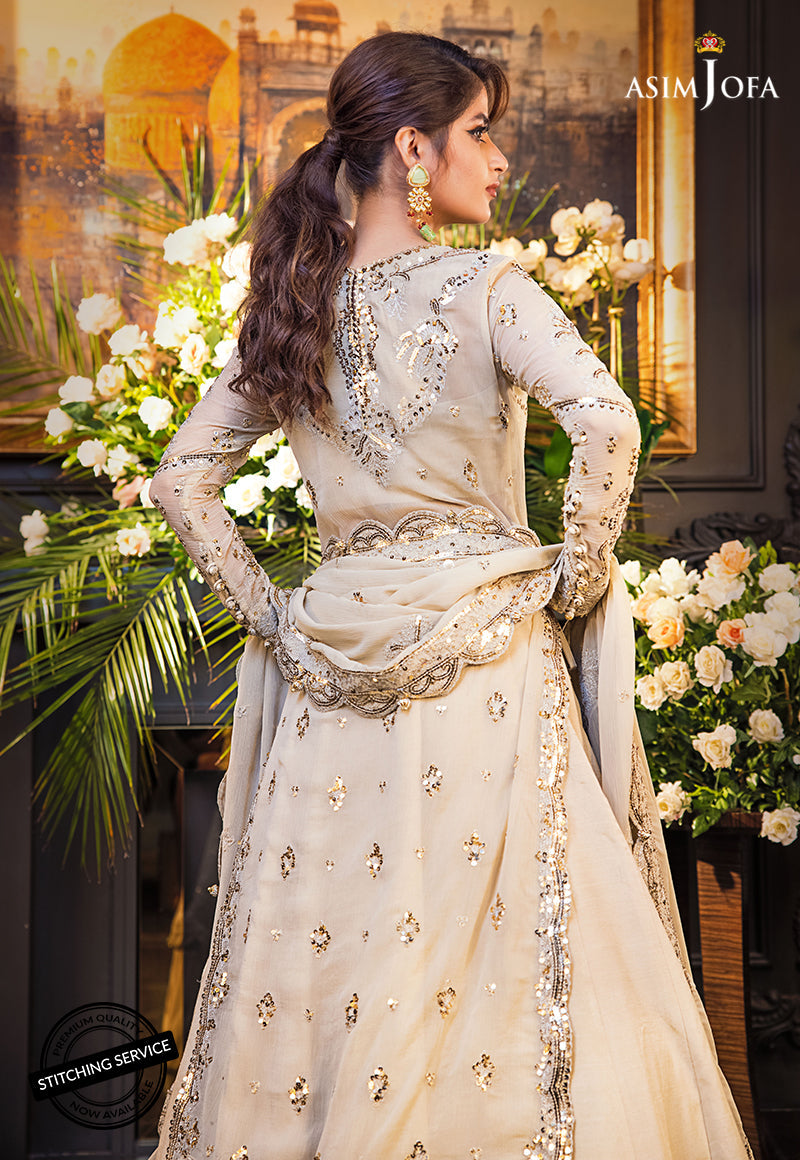 AJSE-04 EMBROIDERED CHIFFON 3 PCS
