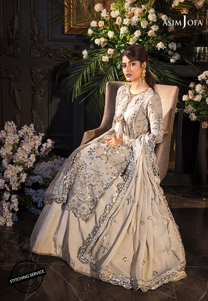 AJSE-04 EMBROIDERED CHIFFON 3 PCS