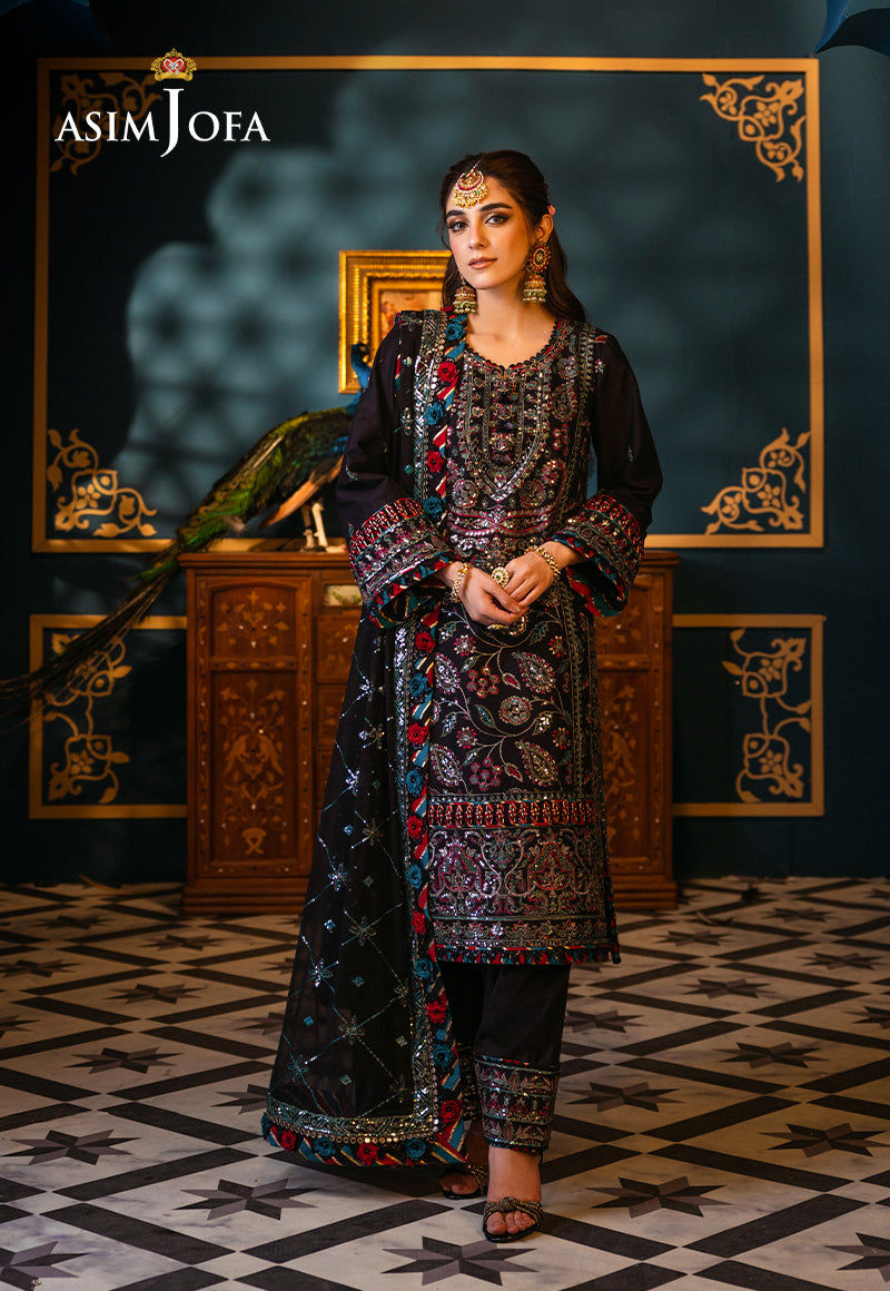 AJFIP-14 EMBROIDERED LAWN 3 PCS