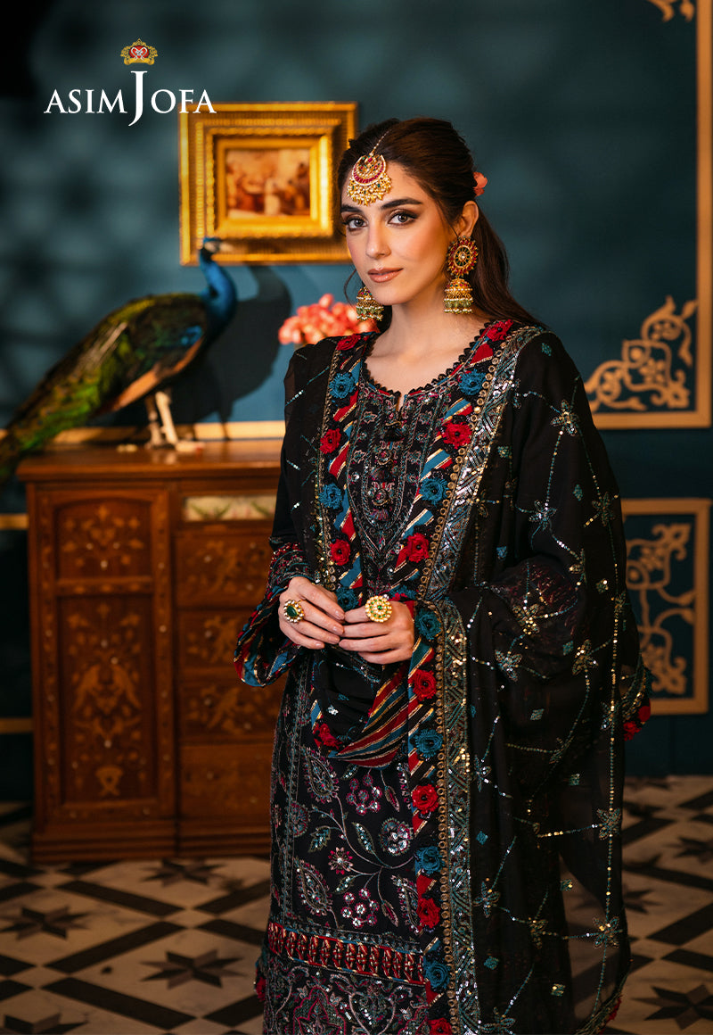 AJFIP-14 EMBROIDERED LAWN 3 PCS