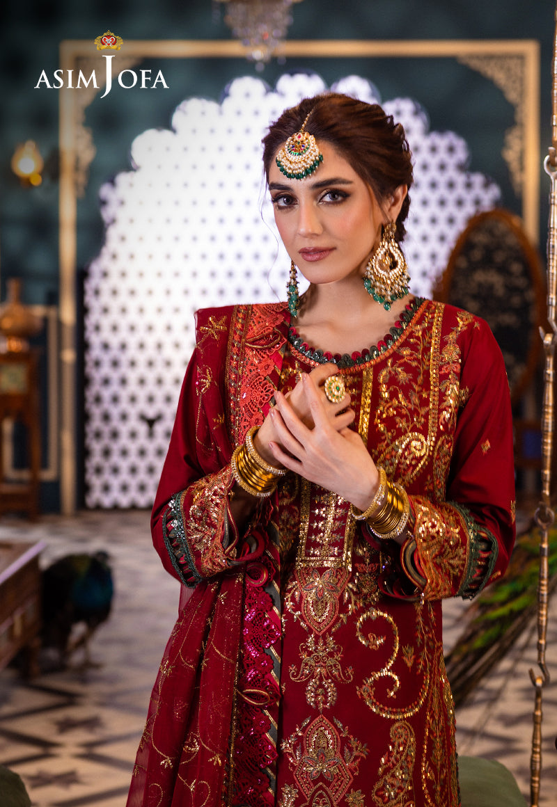 AJFIP-21 EMBROIDERED LAWN 3 PCS