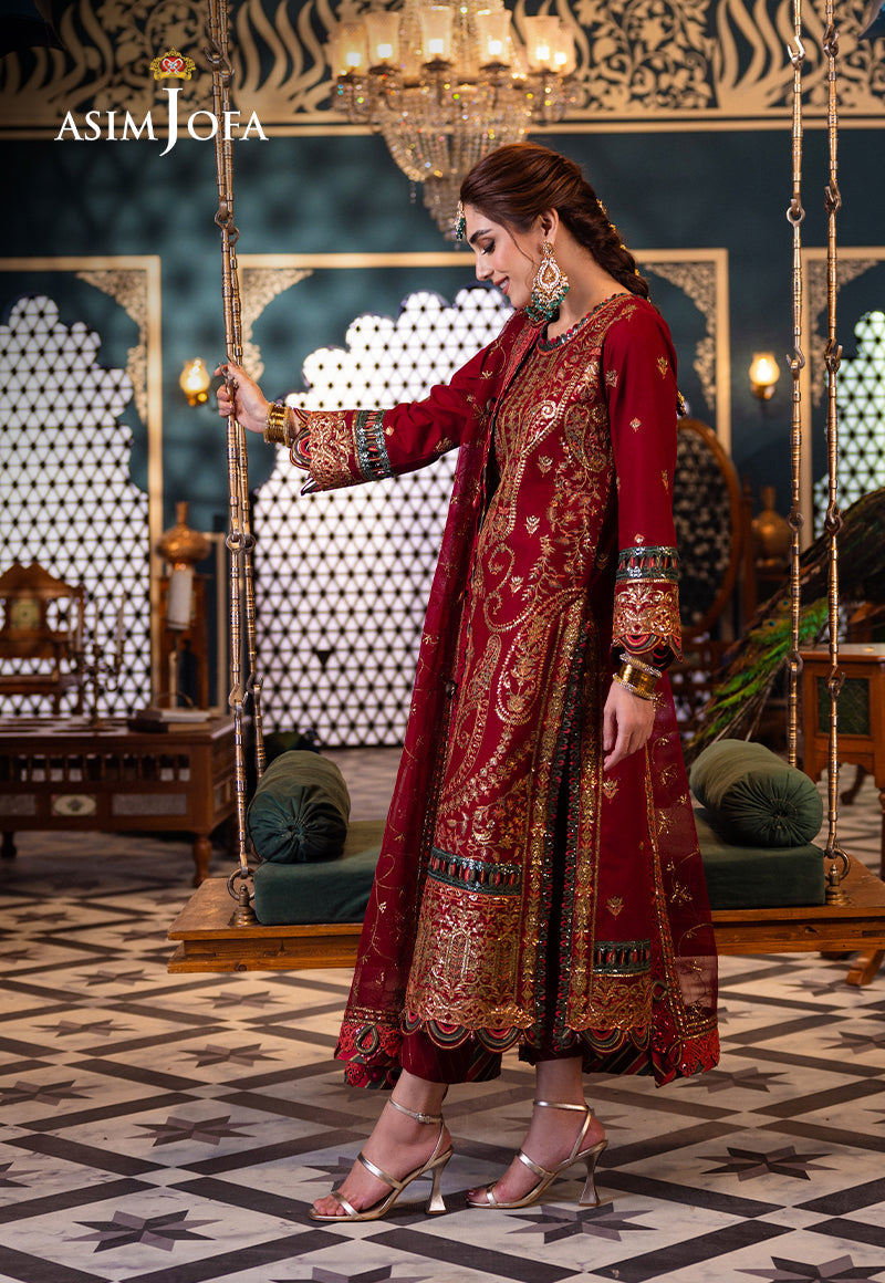 AJFIP-21 EMBROIDERED LAWN 3 PCS