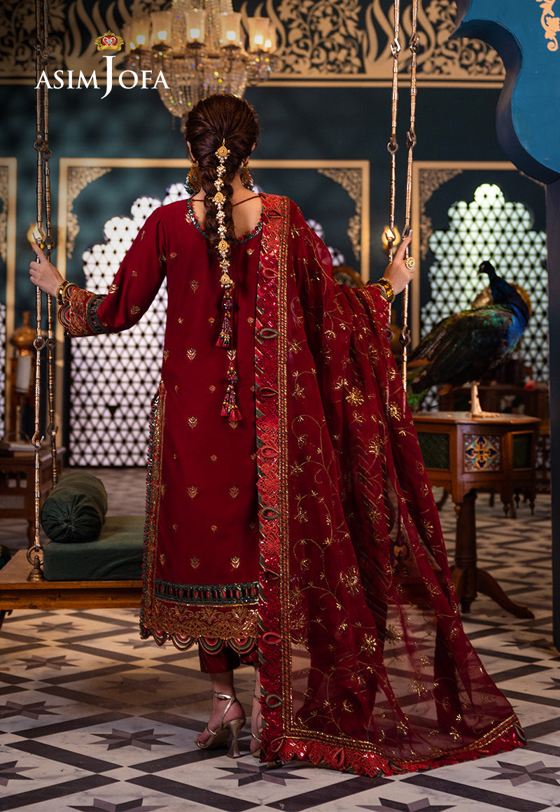 AJFIP-21 EMBROIDERED LAWN 3 PCS