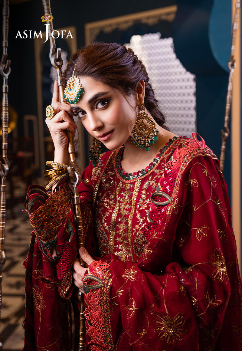 AJFIP-21 EMBROIDERED LAWN 3 PCS