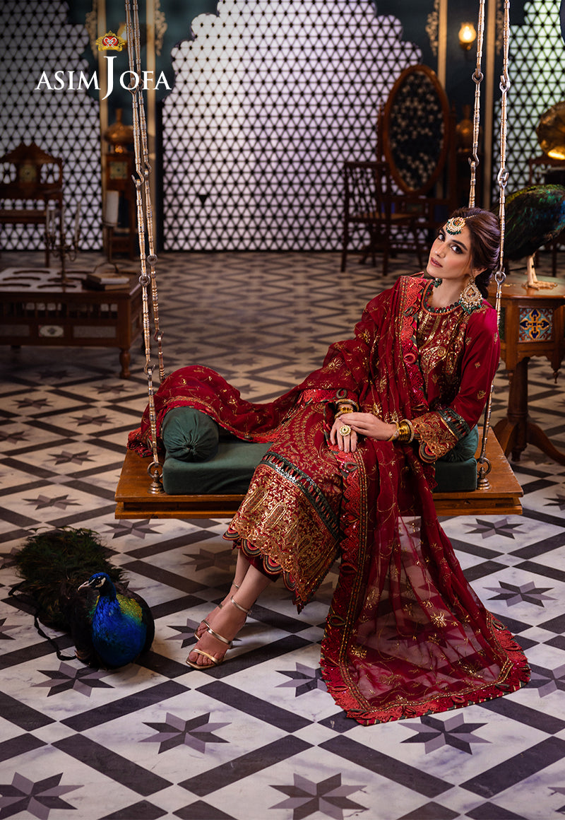 AJFIP-21 EMBROIDERED LAWN 3 PCS