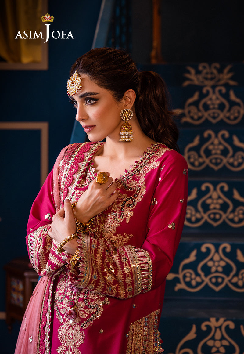 AJFIP-18 EMBROIDERED LAWN 3 PCS