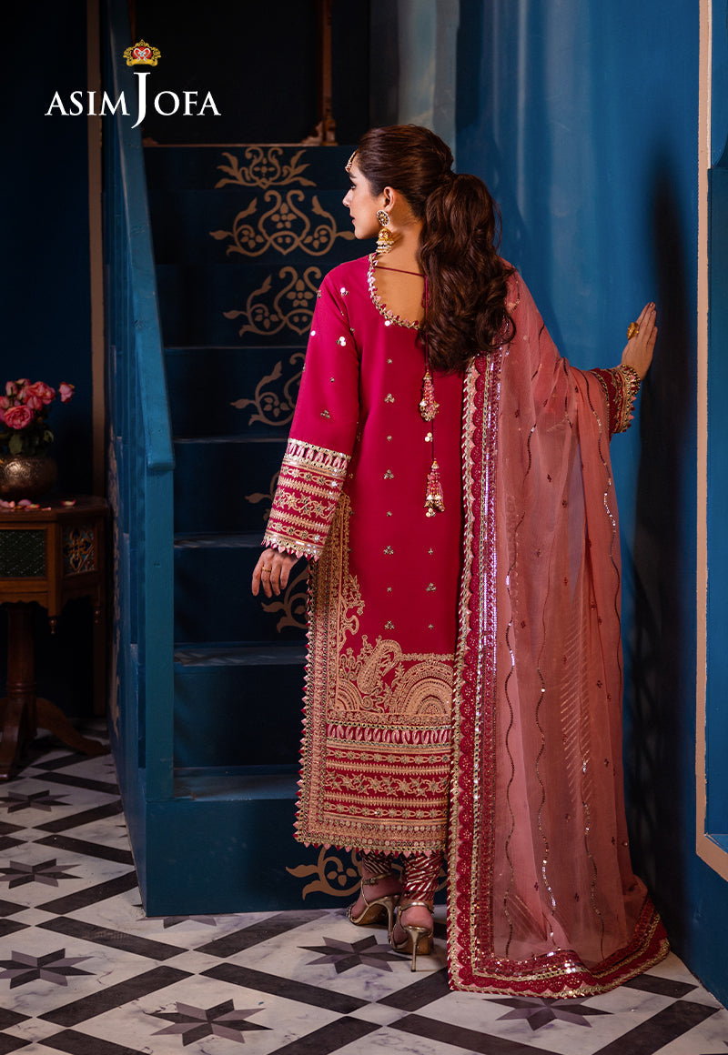 AJFIP-18 EMBROIDERED LAWN 3 PCS