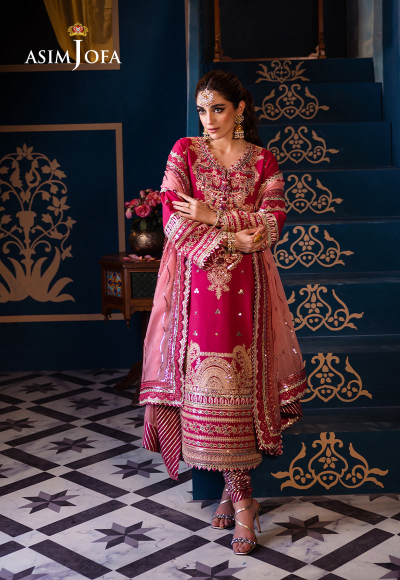AJFIP-18 EMBROIDERED LAWN 3 PCS