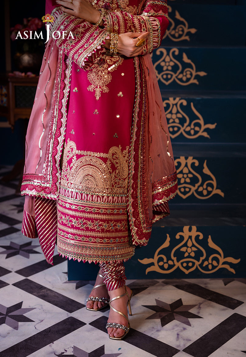 AJFIP-18 EMBROIDERED LAWN 3 PCS
